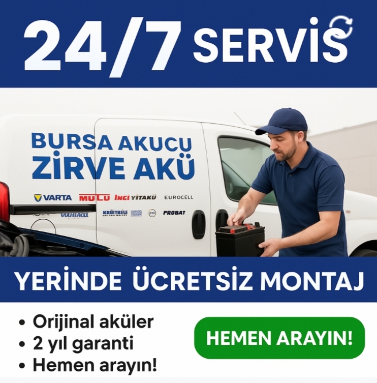 Zirve Akü Bursa 7/24 Mobil Akü Yerinde Değişim 1 a man holding a car battery